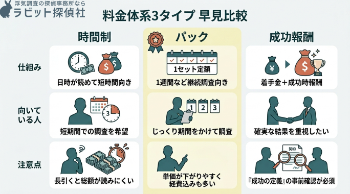 料金携帯の早見表