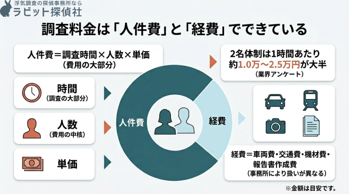 調査料金の内訳