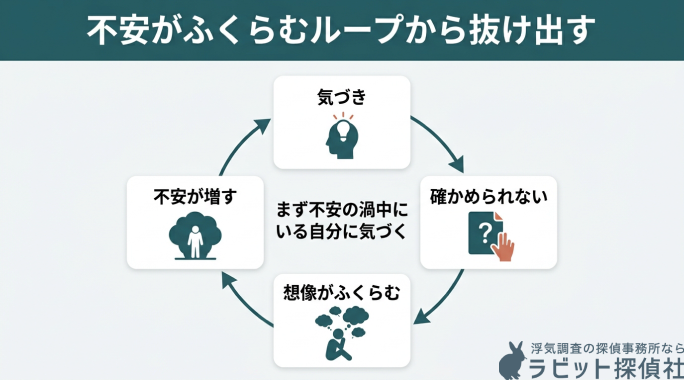 不安がふくらむループから抜け出す