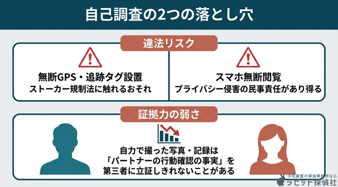 自己調査の2つの落とし穴